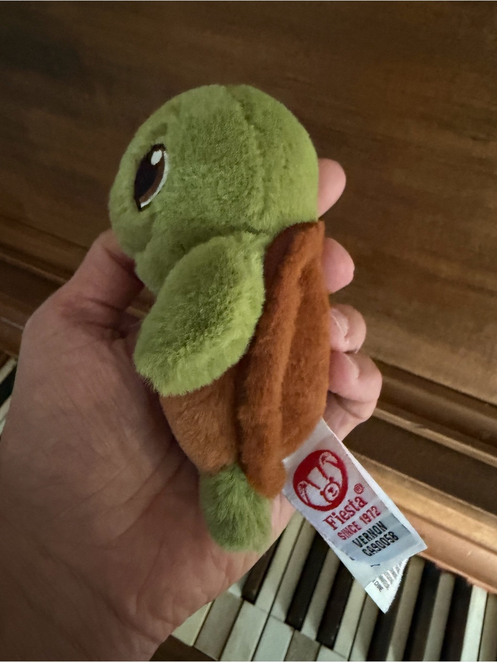 Fiesta Plush Swaddle Babies Turtle Vernon Mini Plush